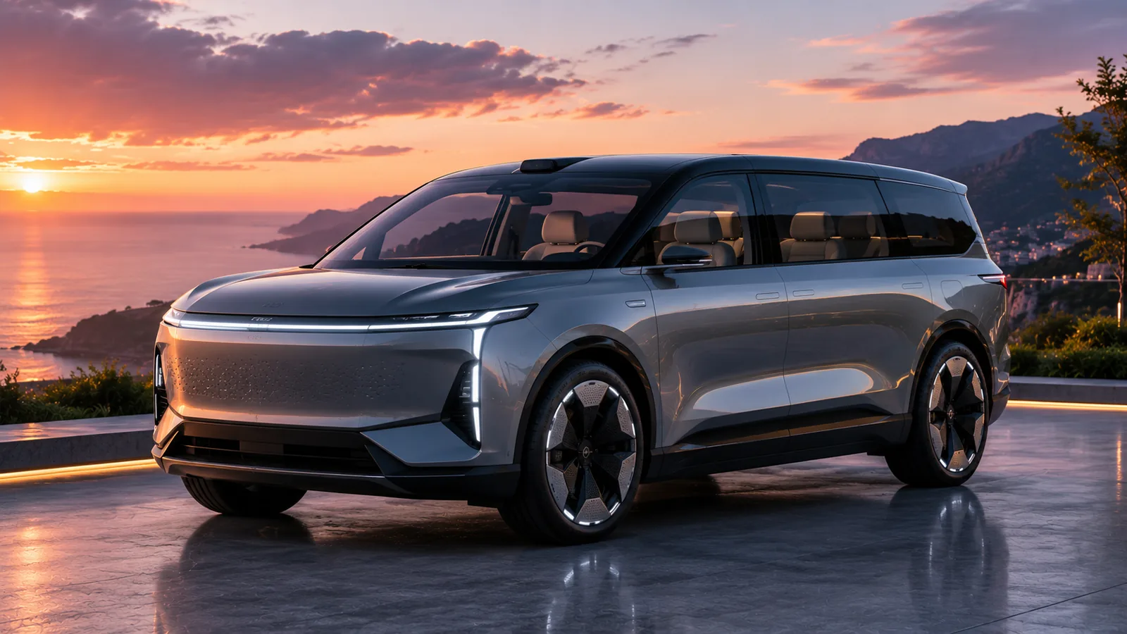 הדמיה של לקסוס LM 2026